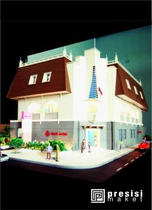 Maket Bank Jatim Rajawali Surabaya