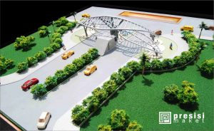 Maket Gerbang Utama PIA Jemundo