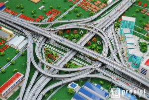 Maket Jalan Tol Waru Juanda