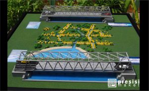 Maket Jembatan Waebobo NTT