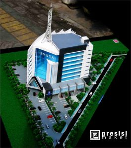 Maket Kampus UNUSA Surabaya