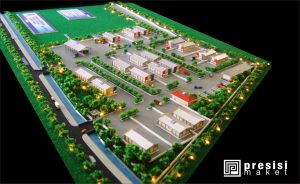 Maket Komplek Pergudangan Jombang