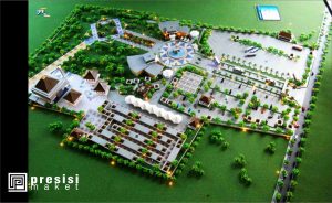 Maket Makam Gus Dur Jombang