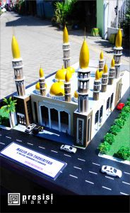 Maket Masjid at Thohiriyah Surabaya