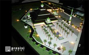 Maket Masjid Jamik Banjarmasin