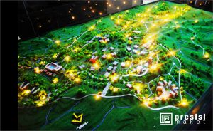 Maket Master Plan Kampus ITK