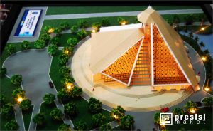 Maket Museum Islam Nusantara Jombang