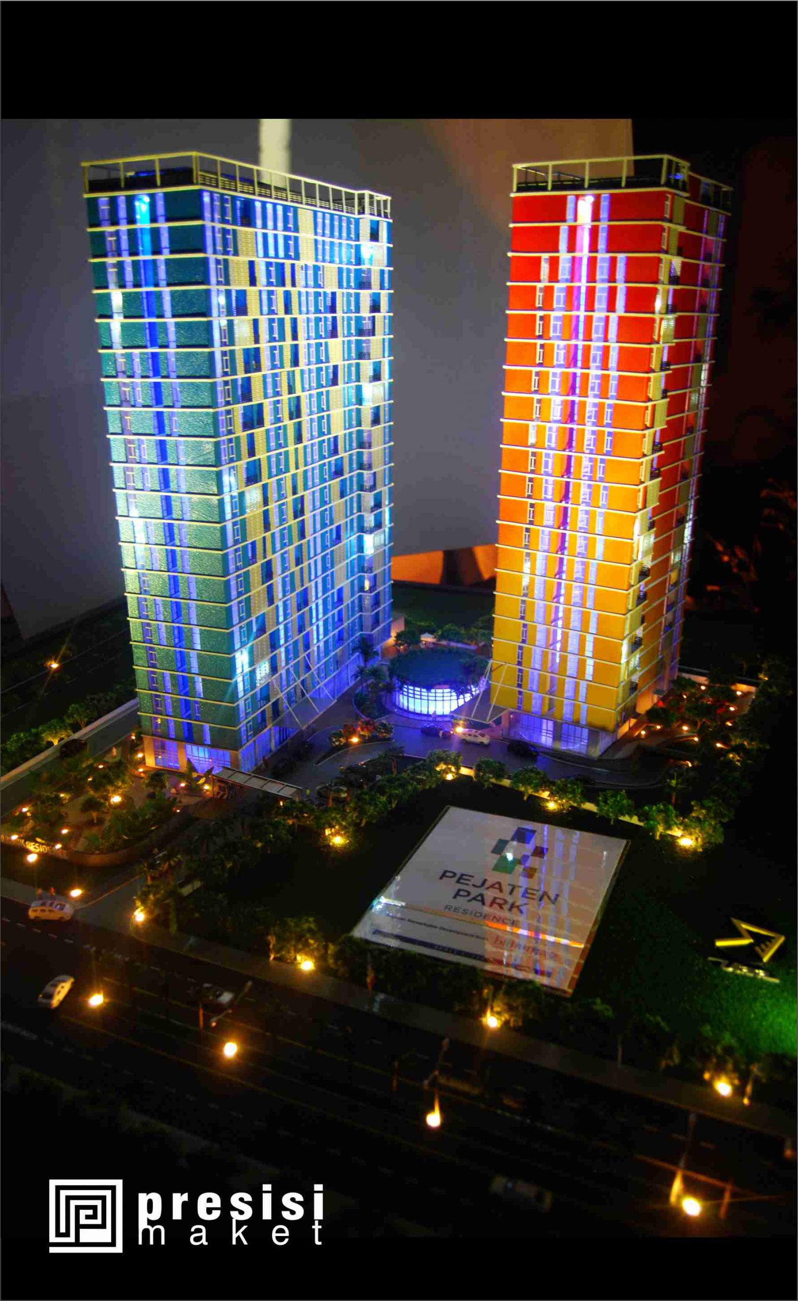 Maket Pejaten Park Residence Jakarta