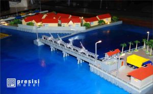 Maket Trash Rack Surabaya